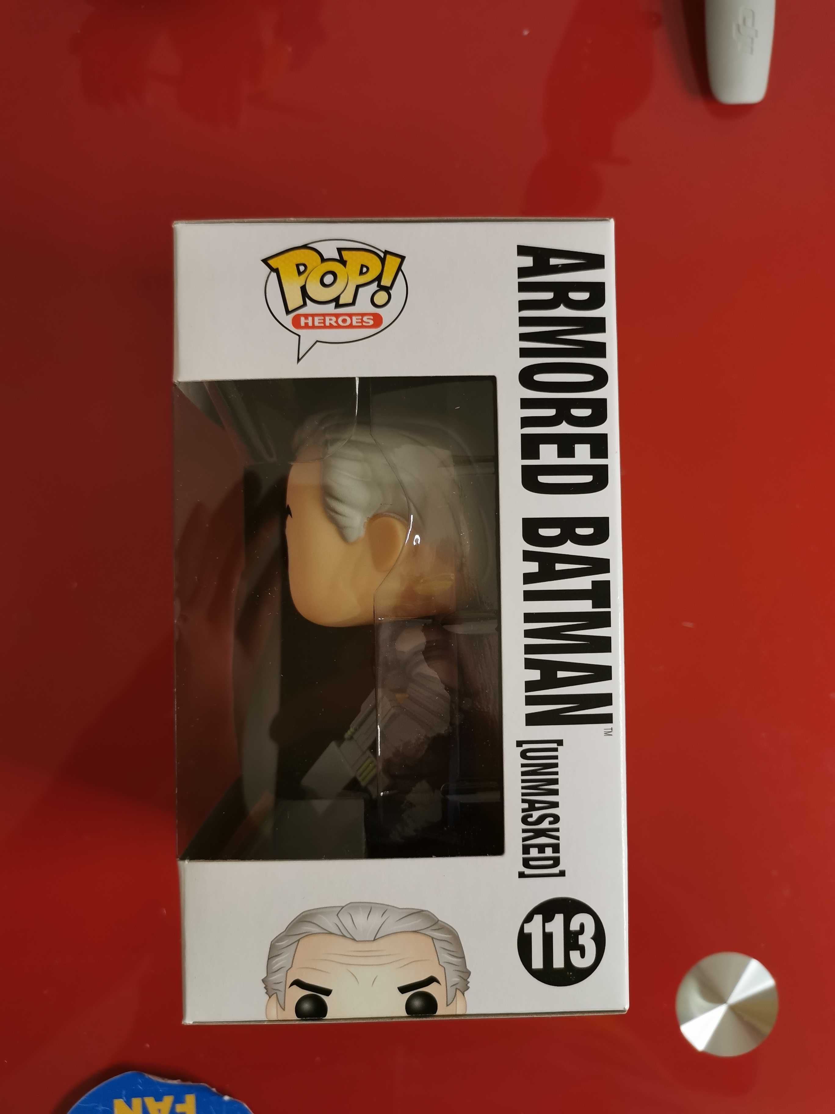 Funko Pop The Dark Knight Returns Armored Batman Unmasked