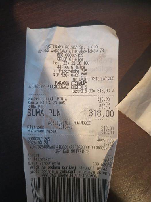 Podgrzewacz do wody jak nowy