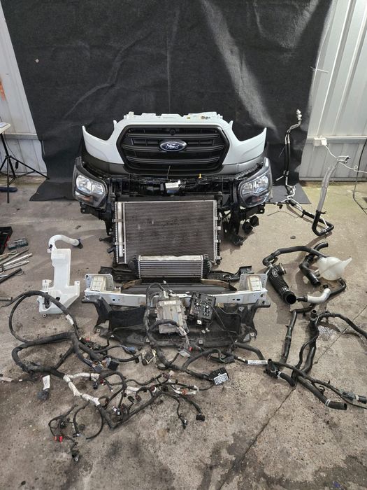 Ford Transit mk8 2023rok przód Kompletny Maska Pas Chłodnice zderzak