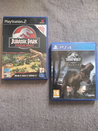 Jurassic World Evolution PS4 + Jurassic Park Operation Genesis PS2