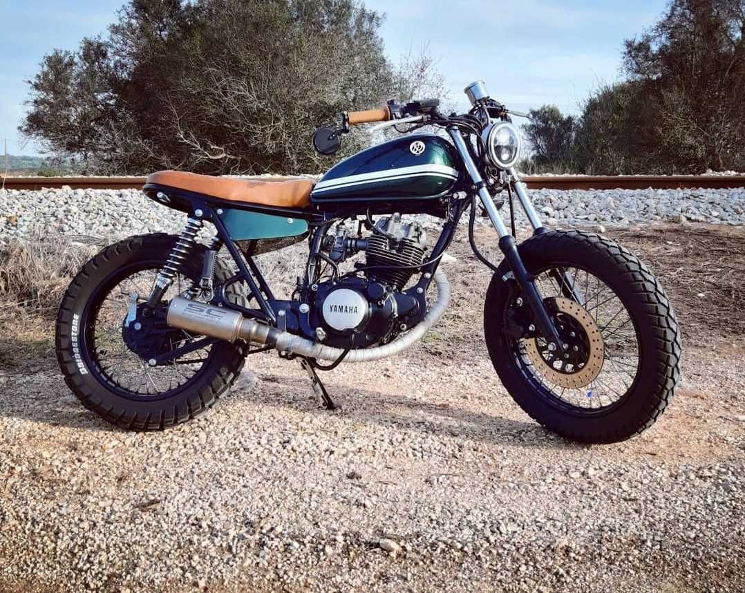 Yamaha sr125, Cafe racer