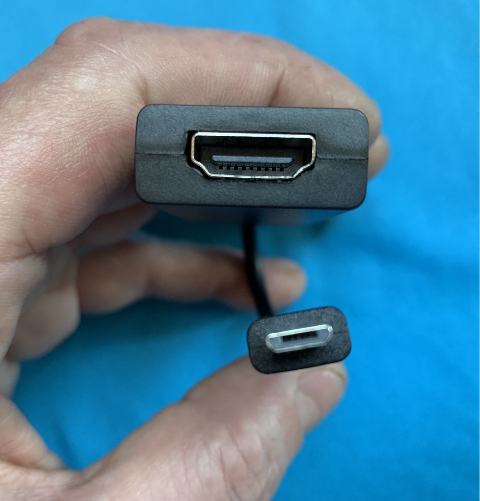 Адаптер, переходник micro USB - HDMI