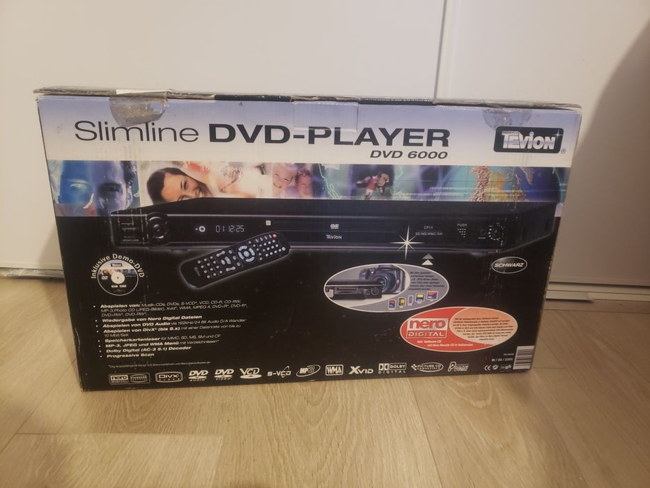 Tevion 6000 dvd плеєр на диски новий AC3 5.1 DivX LDac