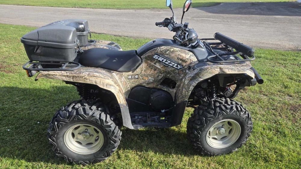 Quad Yamaha Grizzly 700 Camo ATV Mocno doinwestowany 4x4 EPS DIFF-LOCK