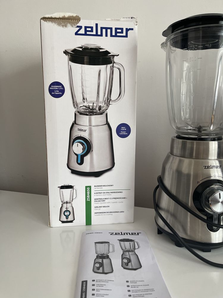 Blender kielichowy zelmer moc 1250W super stan! Nysa ODBIÓR OSOBISTY