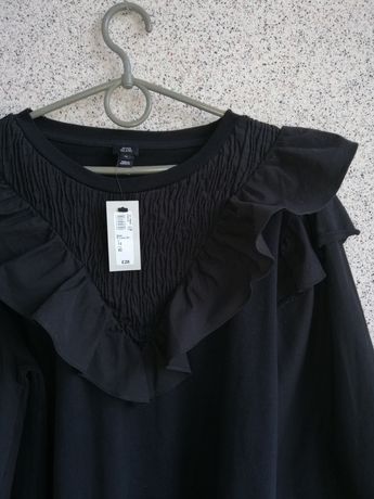 Блузка чёрная COTTON 100%