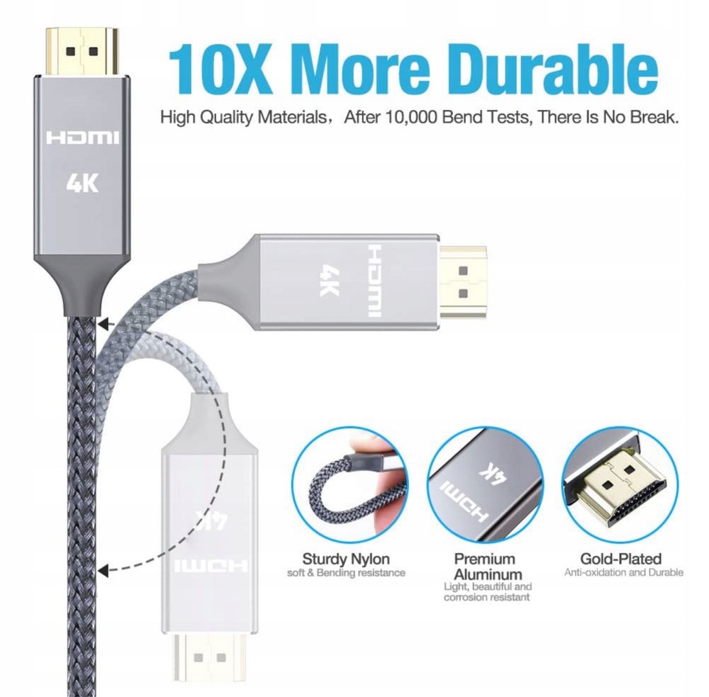 Kabel Snowkids  HDT HDMI HDMI 2 m