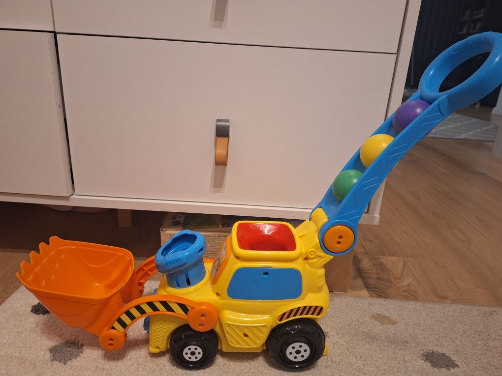 Interaktywna KOPARKA KULKO-ŁAPACZ Pchacz vTech
