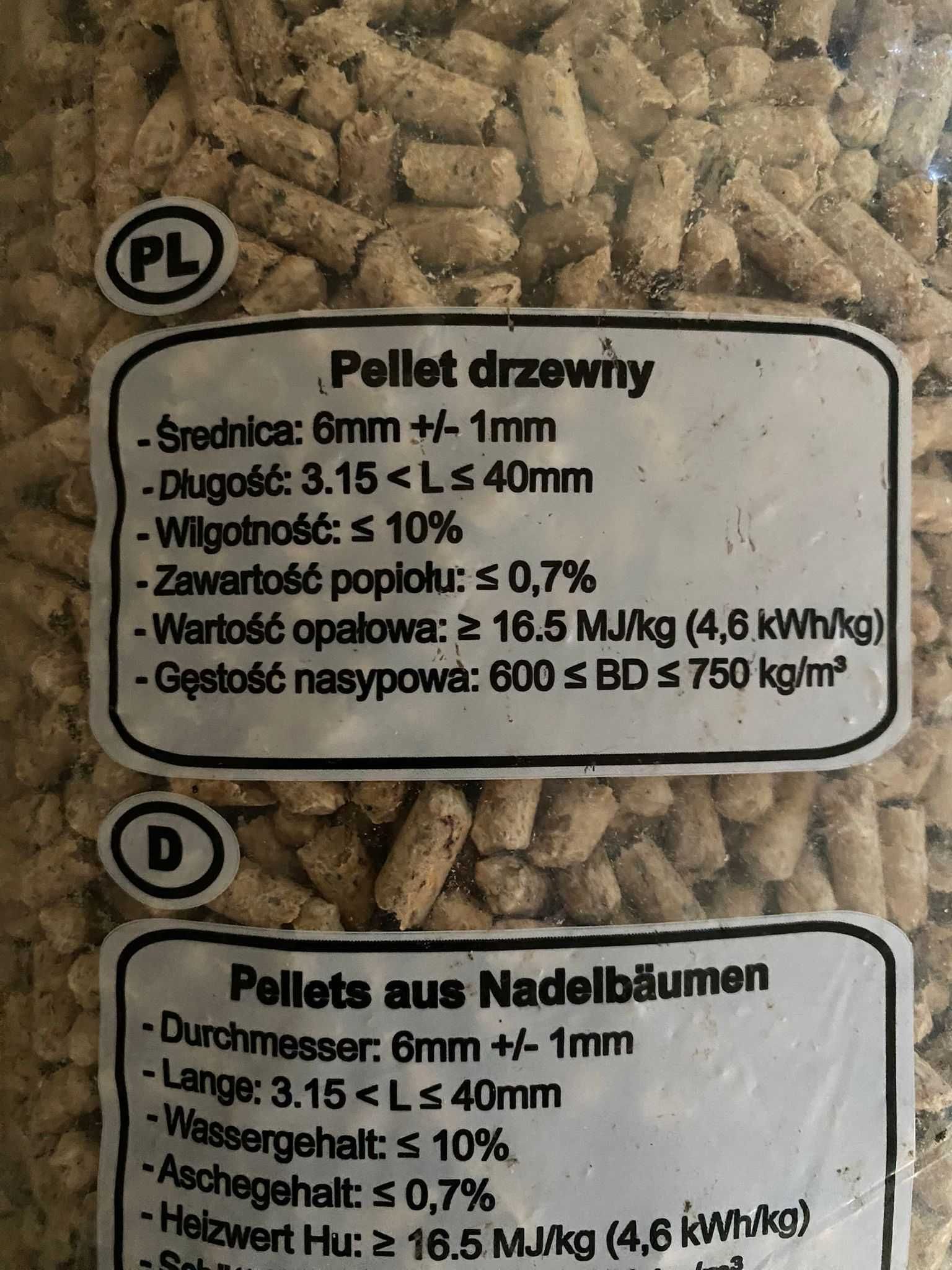 PELLET OLCZYK certyfikowany ENplus A1 DINplus z dostawą Dzierżoniów