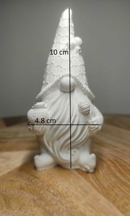 Świąteczna figurka gipsowa