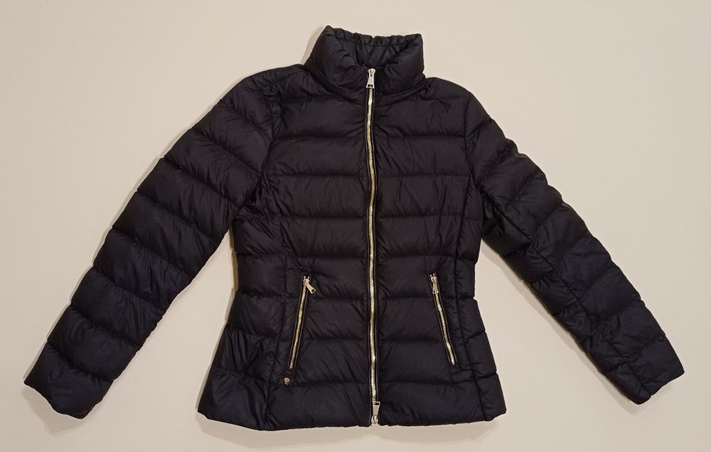 Massimo Dutti kurtka puchowa damska S czarna BDB