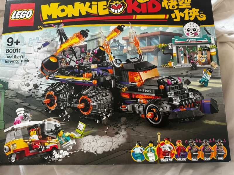 Klocki LEGO 80011 Monkie Kid - Piekielny pojazd Red Sona