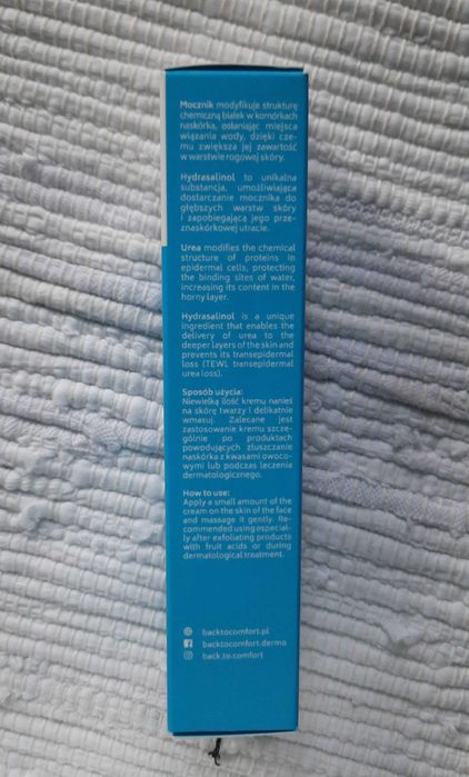 Back To ComfortUreavitnawilżający krem z mocznikiem 5%, 50 ml