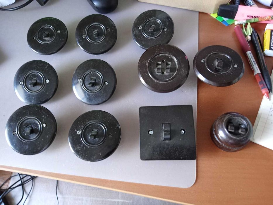 interruptores vintage / interrutores vintage