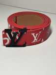 Pasek Louis Vuitton & Supreme
