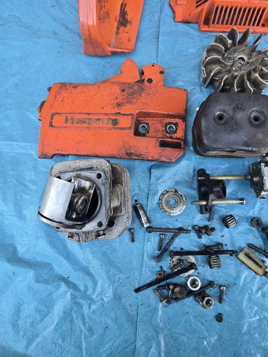 Pila spalinowa Husqvarna 154,254 czesci oryginal używane