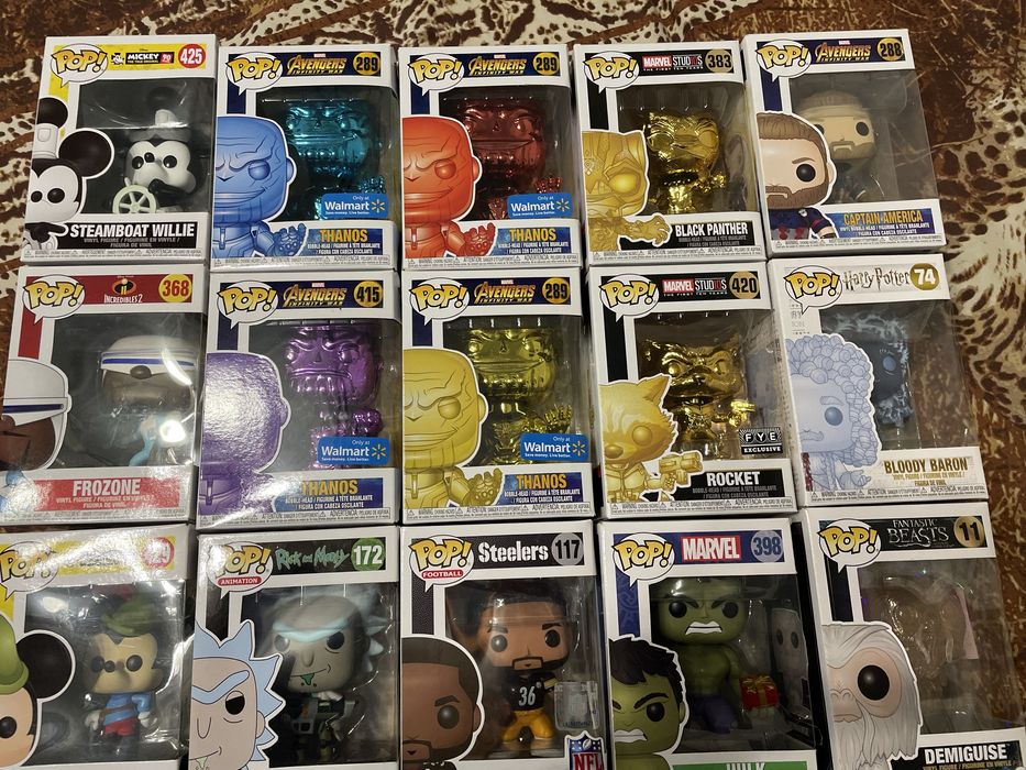 Фанко Поп фігурки оригінал Marvel, Harry Potter