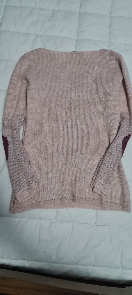 Camisola malha rosa