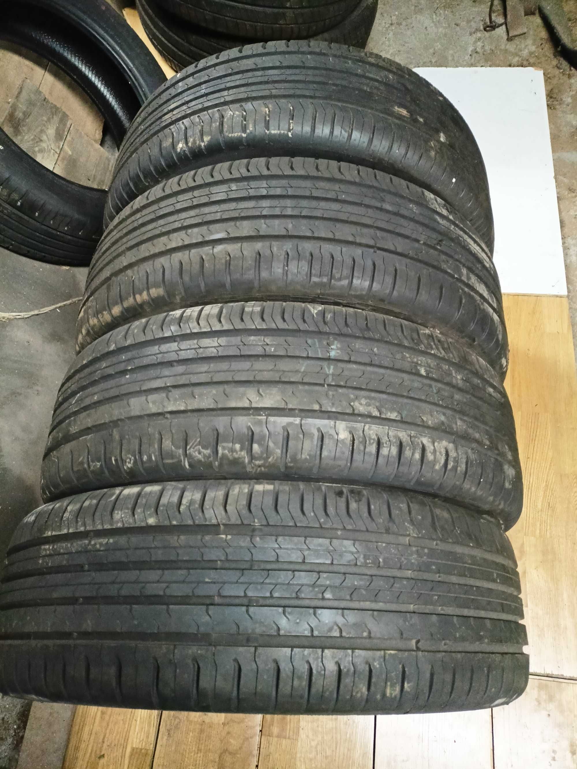 Opony letnie Continental 215/60R17 jak nowe 7mm bieżnika