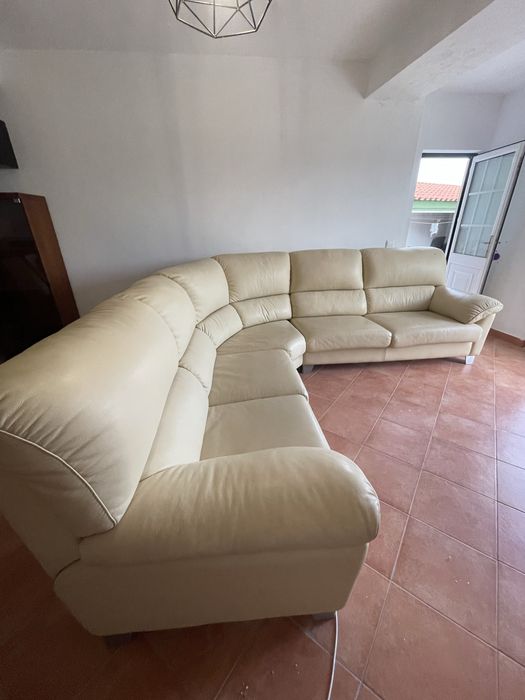 Sofá bege / usado