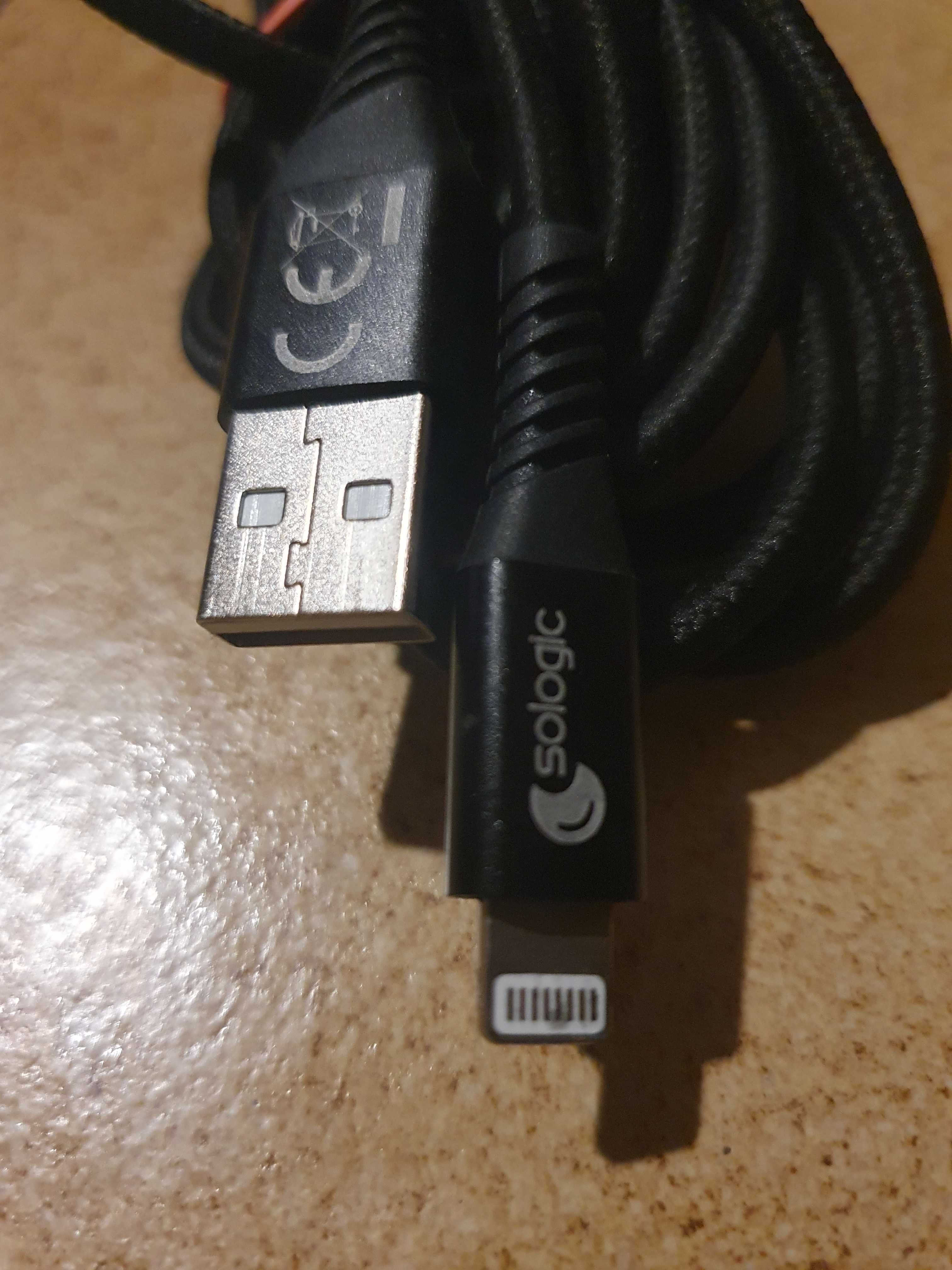 Przewód zasilający do iPhona 3 m.