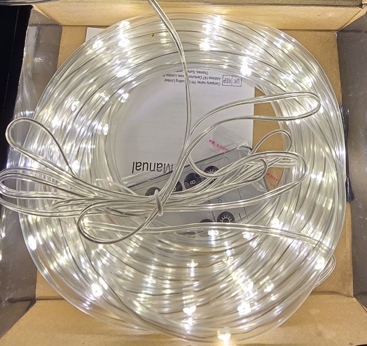 Lampki wąż led 10m