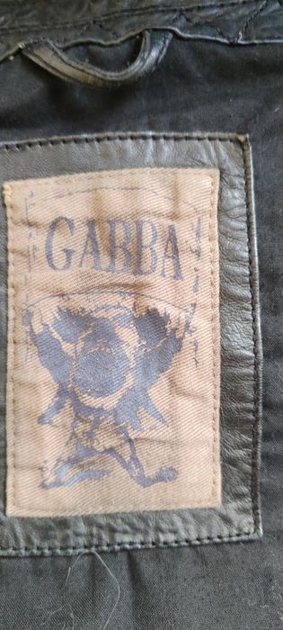 Kurtka skórzana Gabba, rozm.M, czarna