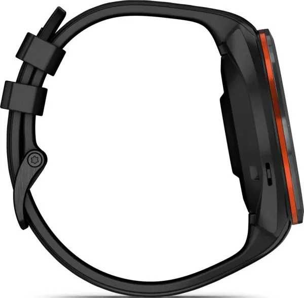 Garmin Approach S70 47mm B. Ceramic Bezel w. Black S. Band