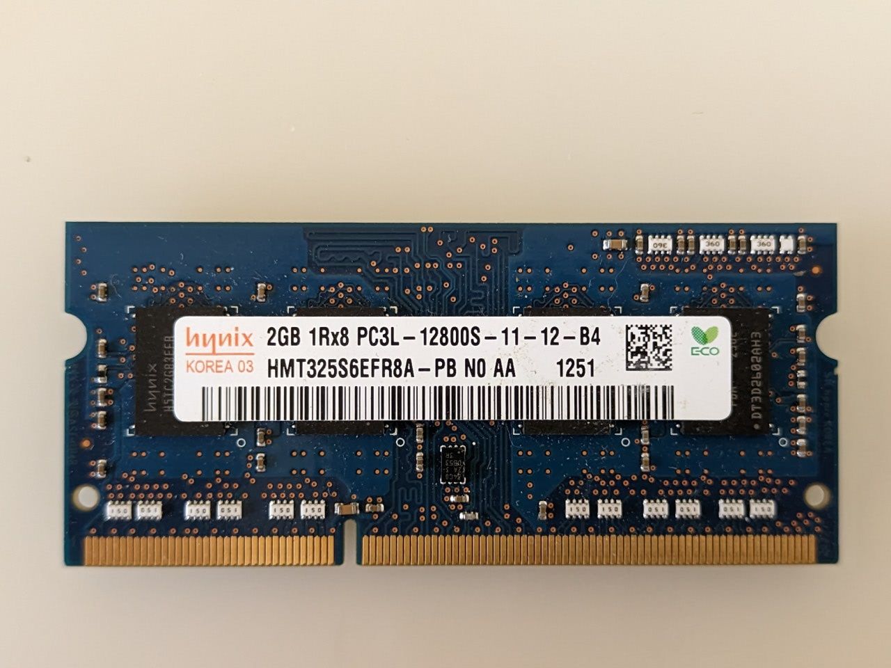 Оперативна пам'ять SO-DIMM DDR3 2Gb