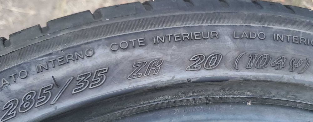 Летние шины 285/35 ZR20, Michelin Pilot Sport 3.