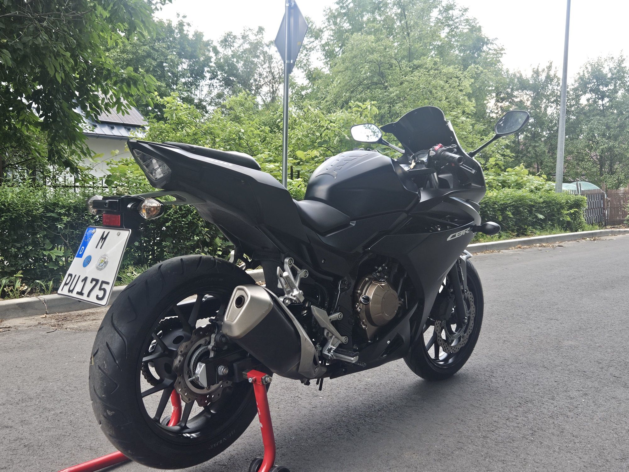 Honda cbr 500 r cbr500rr cbr500r a2 Czarna Niski przebieg