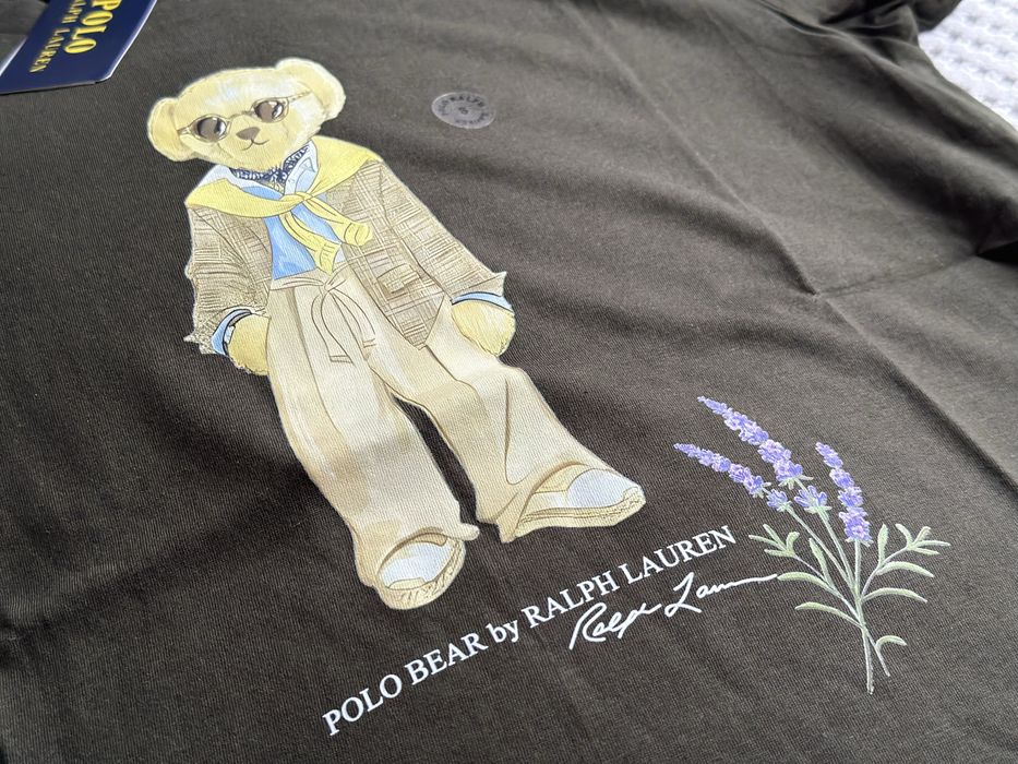 100% ОРИГІНАЛ | Polo Bear Ralph Lauren, Olive green, S