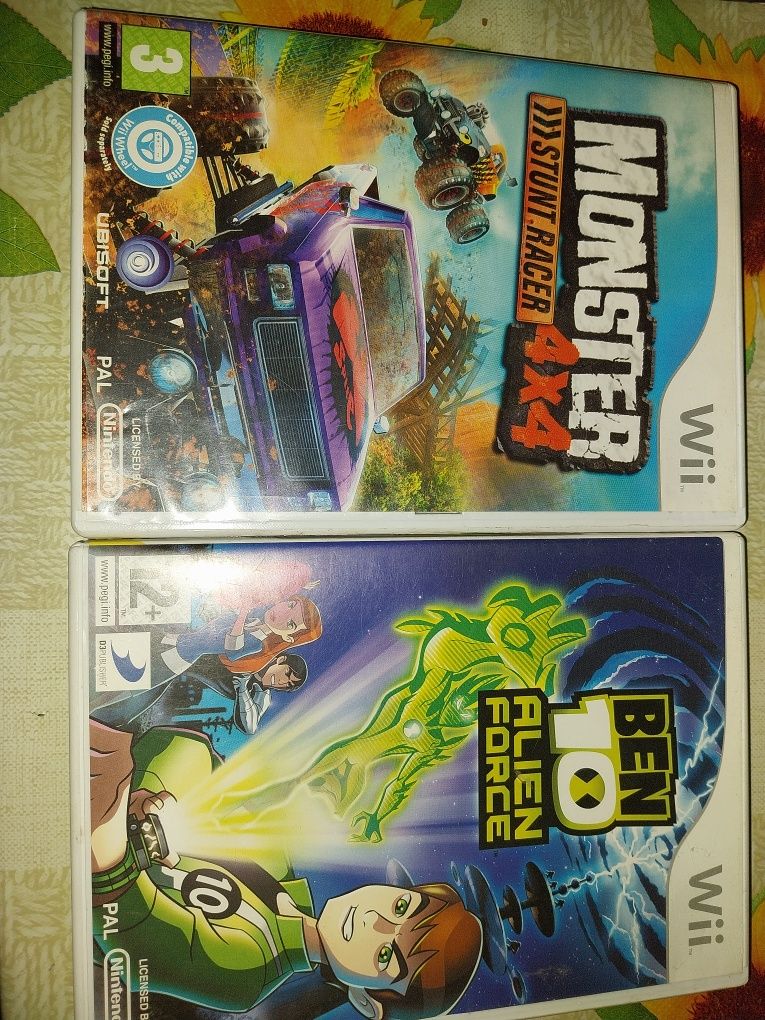 Monster Stunt Racer 4x4 Ben 10 Alien Force Gry na Wii