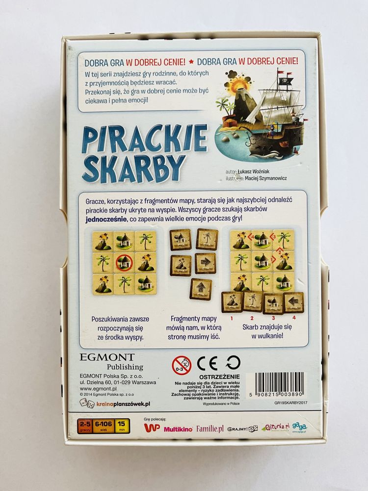 GRA: Pirackie skarby (Egmont) 6+