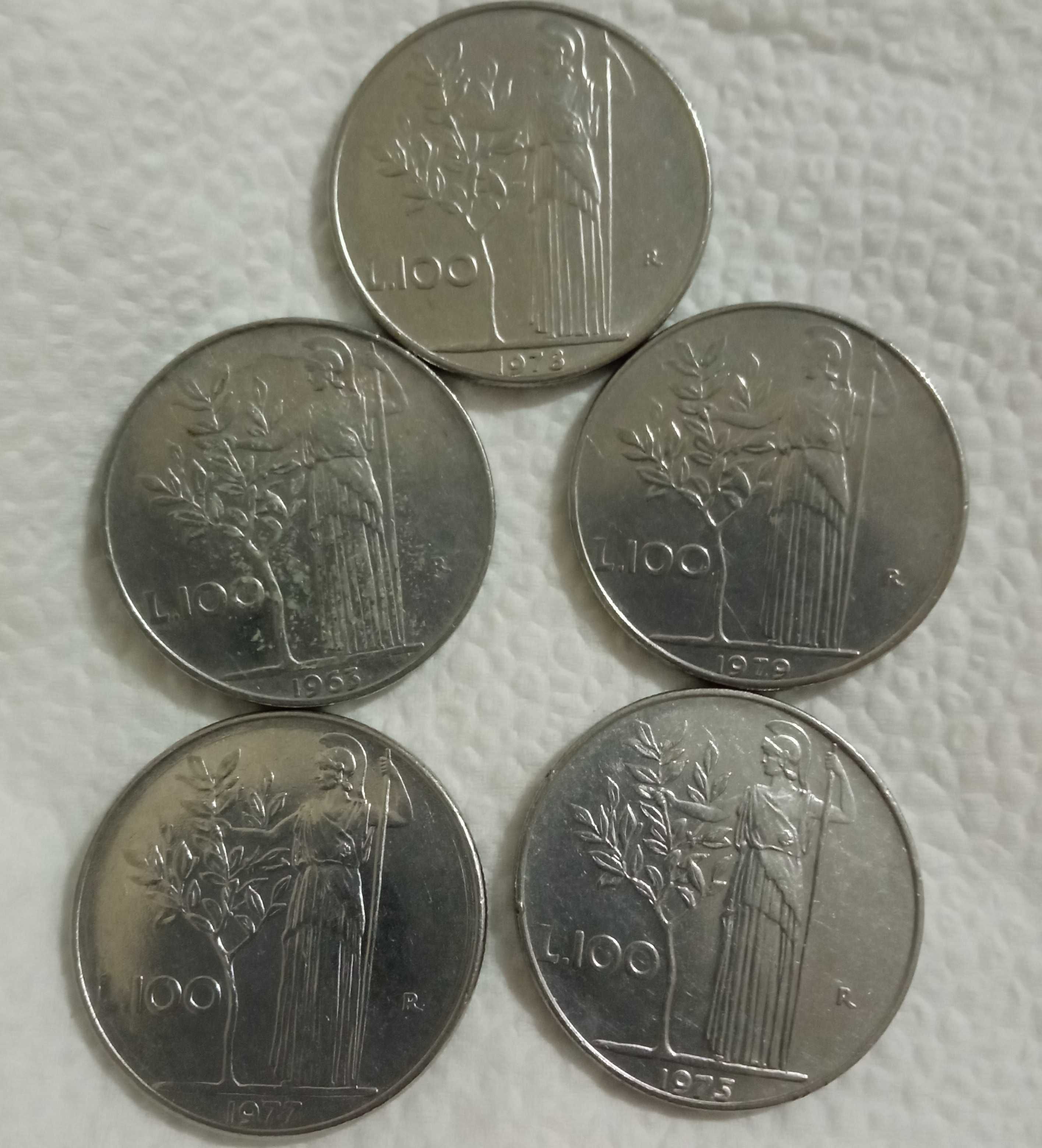 Монеты  лиры, Италия