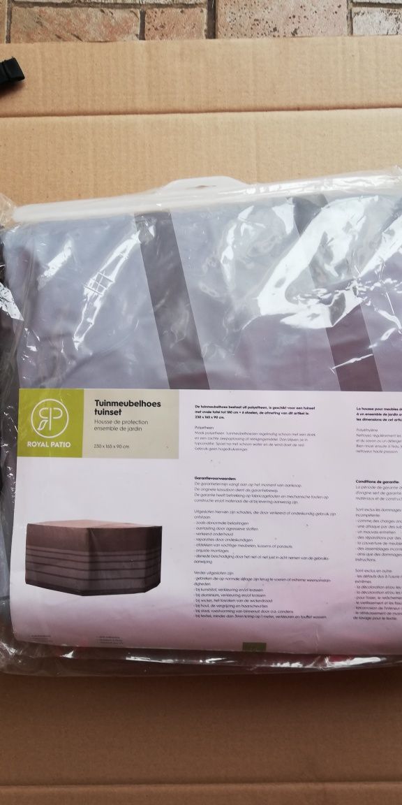 Pokrowce na meble ogrodowe, krzesła, fartuch do grilla