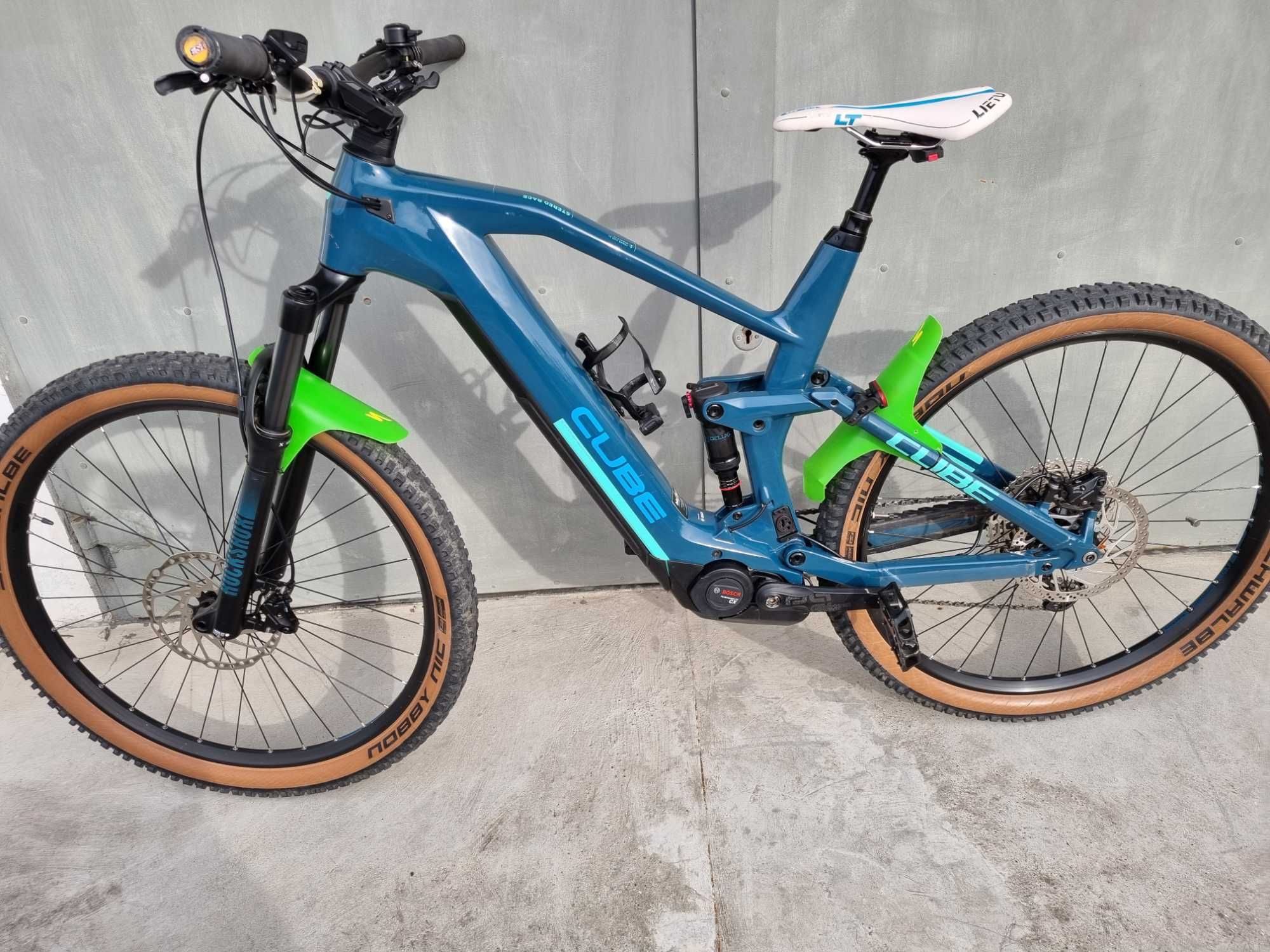 ROWER Ebike CUBE STEREO HYBRID 140 HPC Race 625. 29. 22"XL Tur/Mię22r