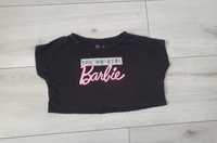 Czarna bluzka crop top Barbie Reserved r 98