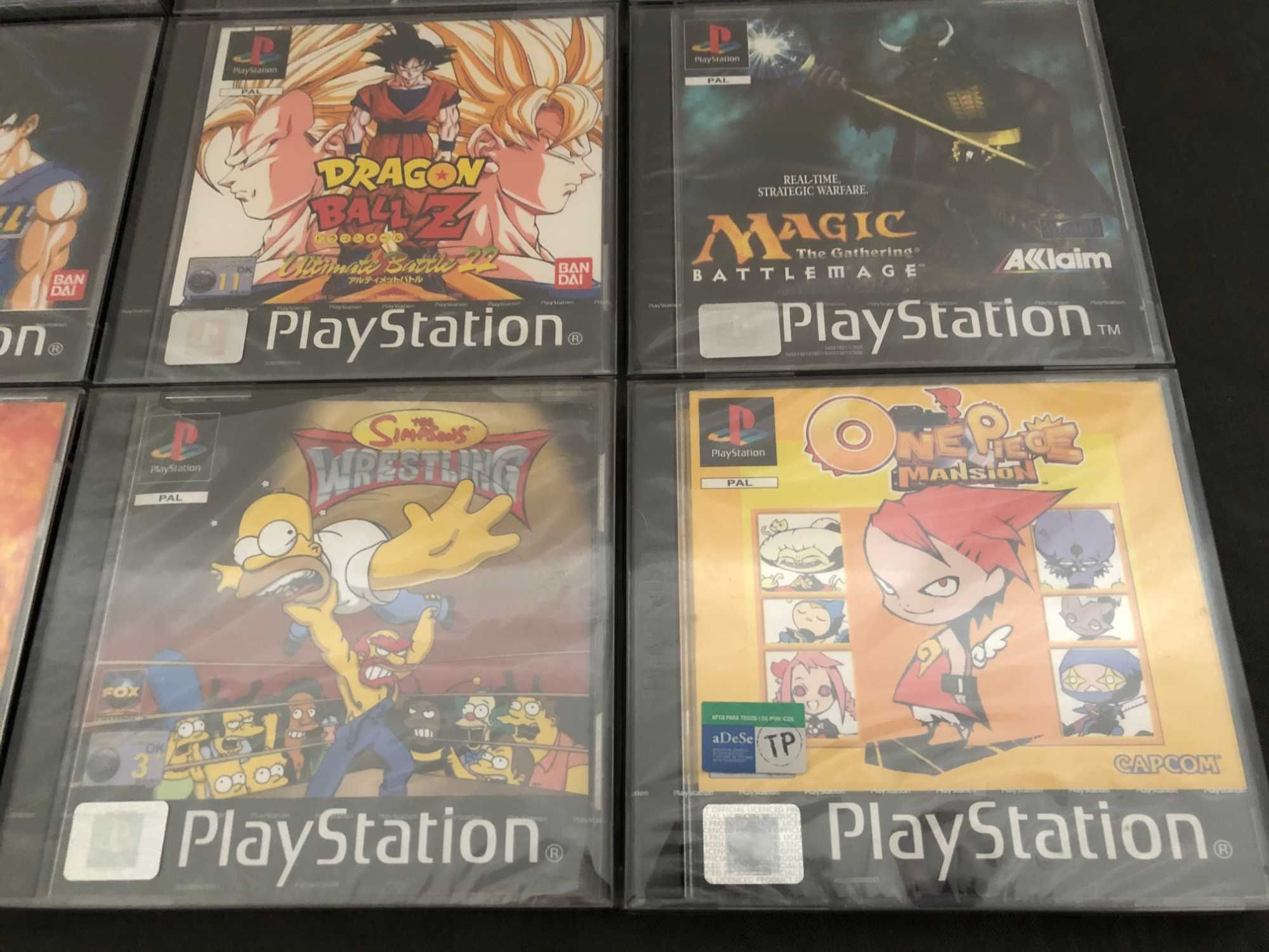 Jogos NOVOS / SELADOS PS1 PSX Playstation Crash Bandicoot, Dragon Ball