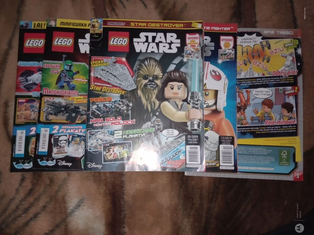 Sprzedam czasopisma z serii LEGO Star Wars