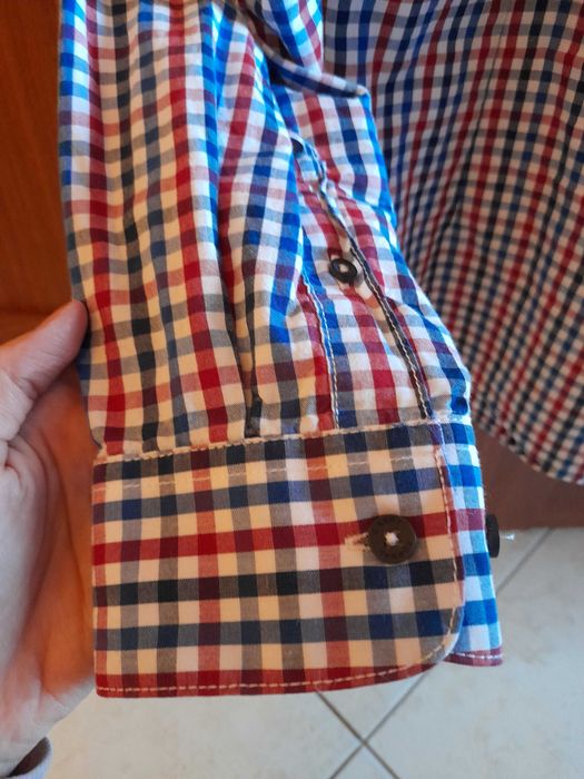 Koszula męska kratka rozm. L