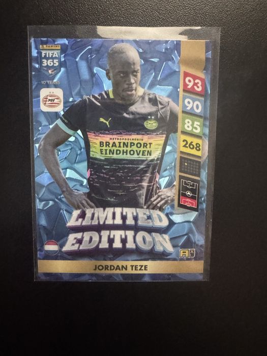 Jordan Teze PSV Eindhoven Limited edition Fifa 365 Panini 2025