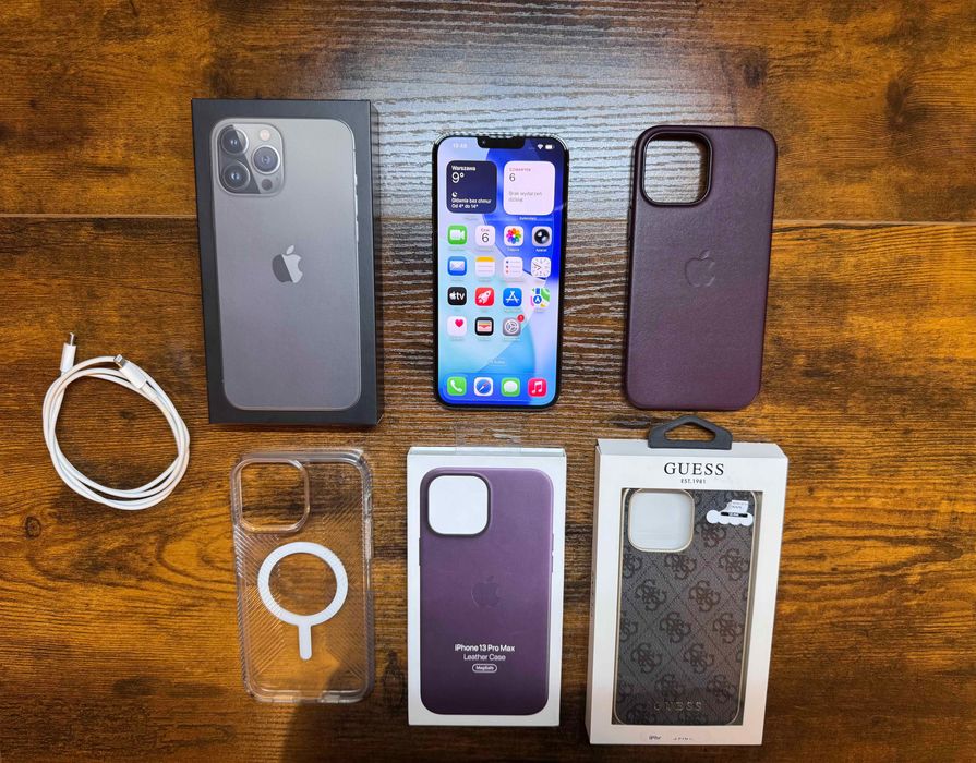 iPhone 13 Pro Max 256GB Graphite zestaw
