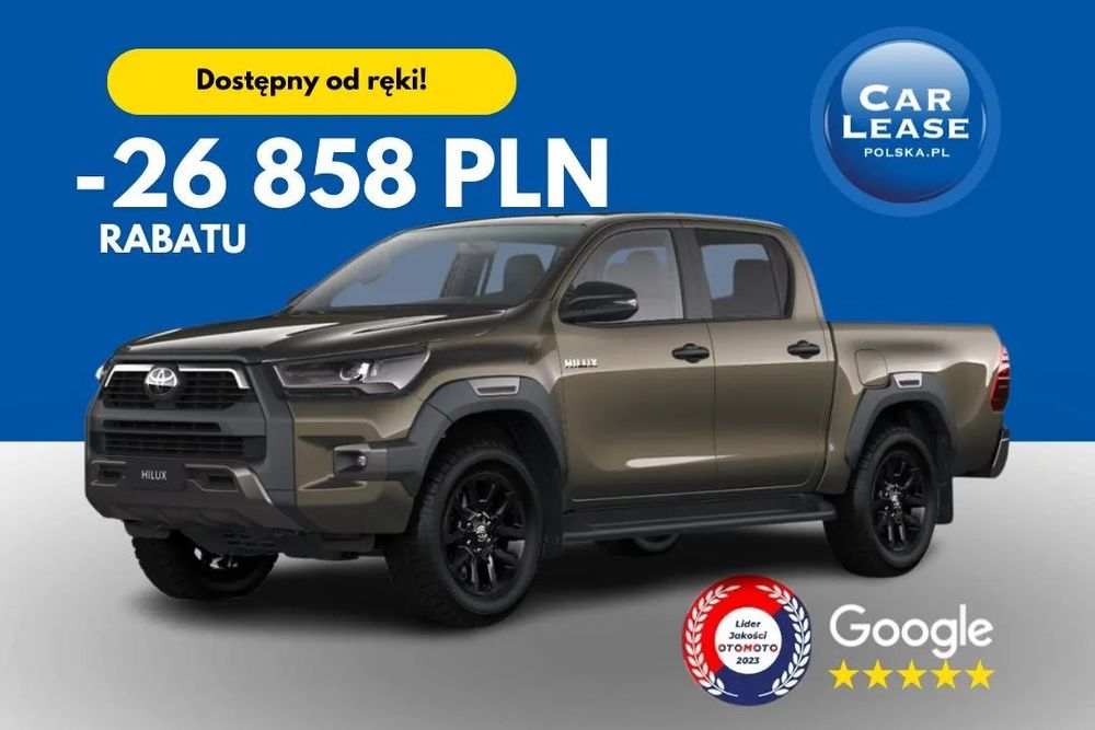 Toyota Hilux Dostępny od ręki • Pakiet holowniczy • Pakiet Protection
