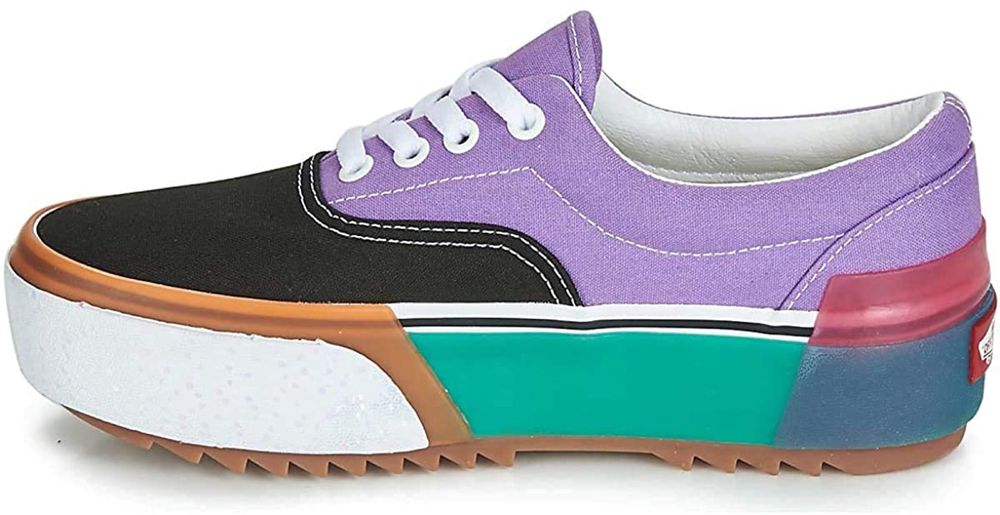 Кеди Vans Confetti Era Stacked Black Violet