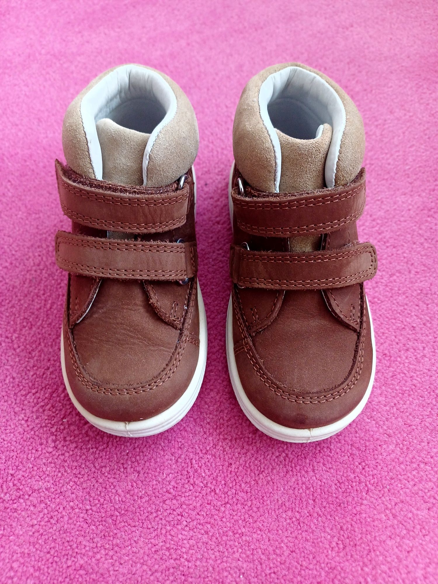 Stan bdb, buty skórzane Elefanten,  roz. 22