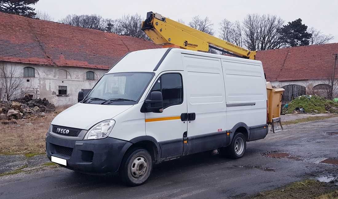 IVECO podnośnik koszowy 10r 3.0tdi zwyżka TDA145 z 21r 12m 200kg