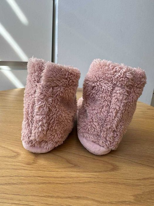 Дитячі теплі тапочки для дівчинки H&M 16-16.5 см