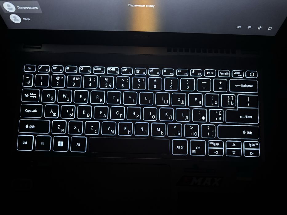 Ноутбук Acer Swift X, Ryzen 7 5800U, RTX 3050Ti, 16Гб, ssd 512гб