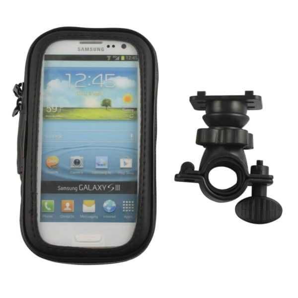 Uniwersalny Uchwyt rowerowy motocyklowy na telefon Mobilari czarny